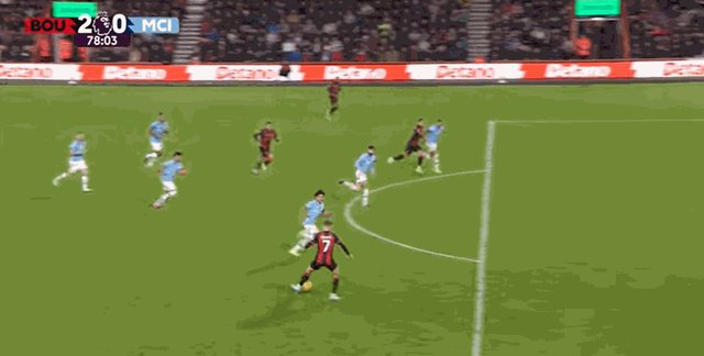 【英超】曼城1比2不敌伯恩茅斯遭连败，塞梅尼奥进球